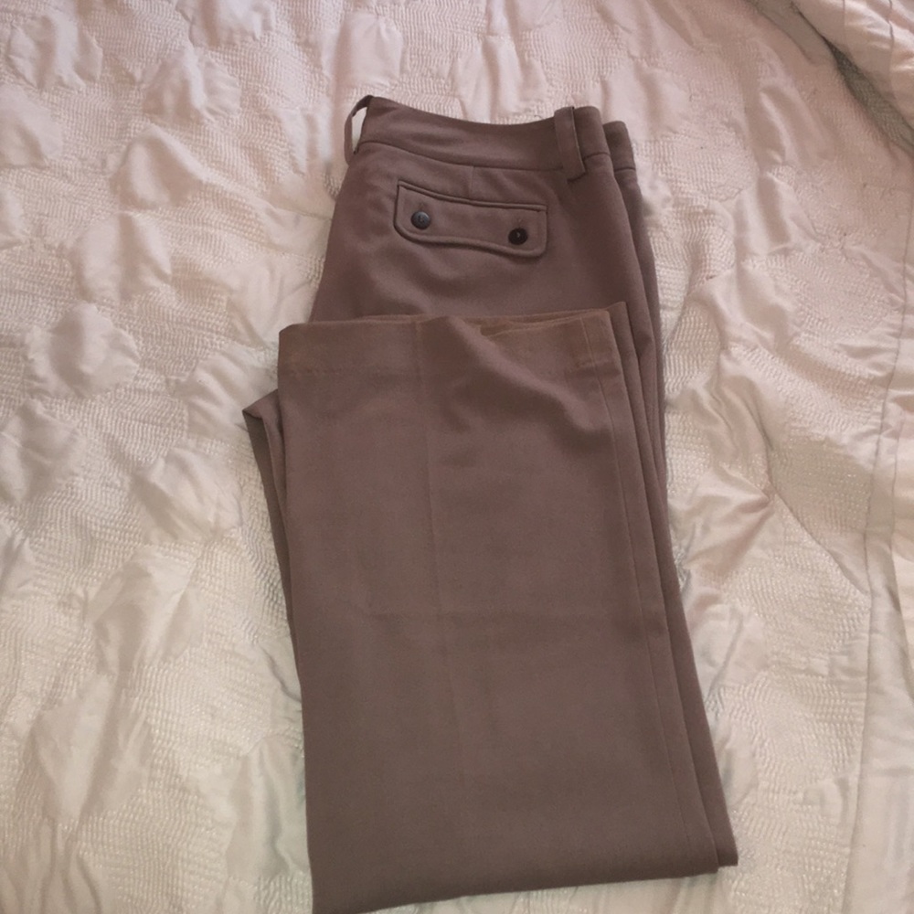 Tan colored dress pants
